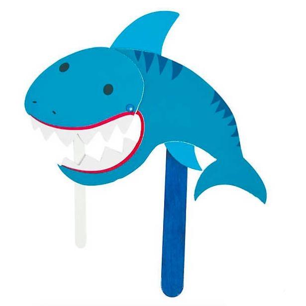 DIY Shark Puppet Craft (12 Pack) – EconoCrafts