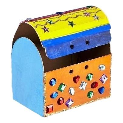 DIY Treasure Chests (12 Pack) - EconoCrafts