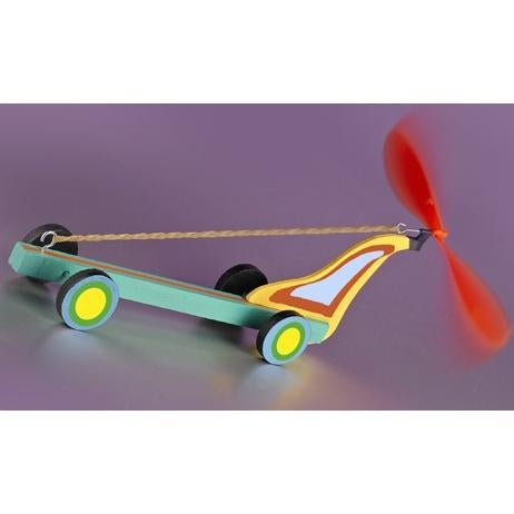 DIY Winding Race Cars