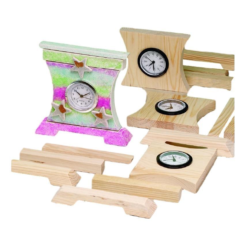 DIY Wooden Clocks - EconoCrafts