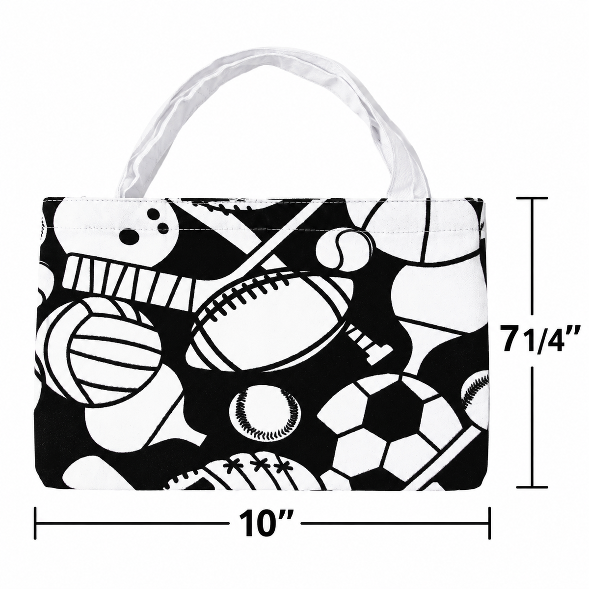 CYO Velvet Sports Tote Bags (12 Pack)