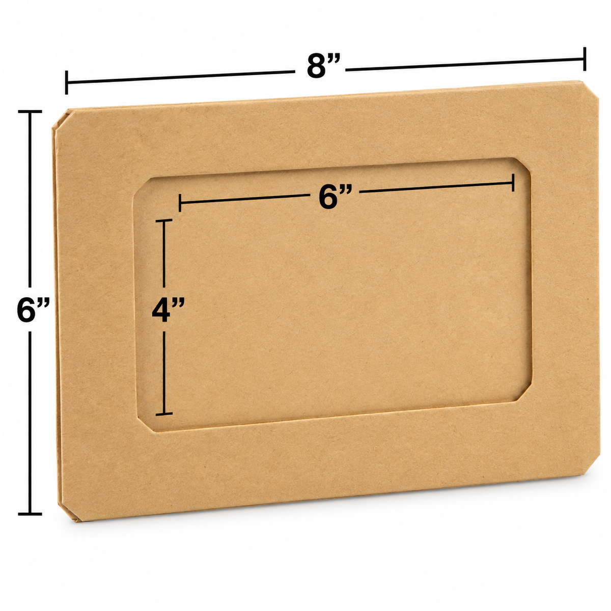 DIY Cardboard Picture Frames (12 Pack)