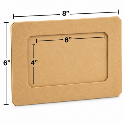 DIY Cardboard Picture Frames (12 Pack)