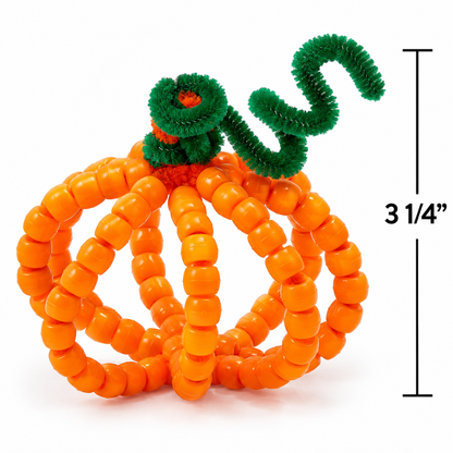 DIY Beaded Pumpkin Craft Kit (24 Pack)