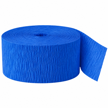 Crepe Paper Streamers - Royal Blue