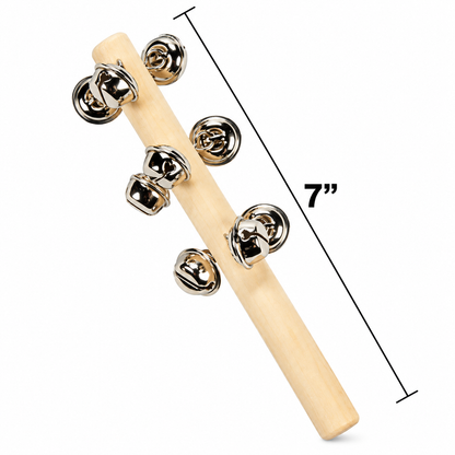 DIY Unfinished Wood Jingle Sticks (12 Pack)