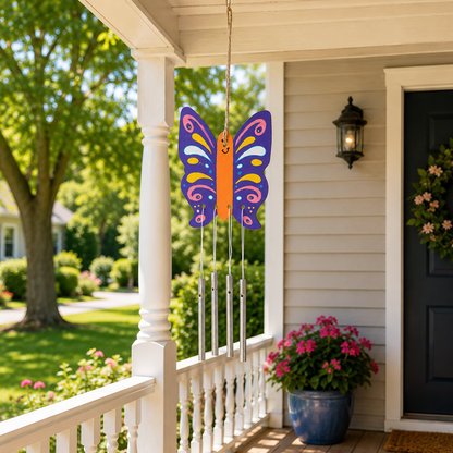 DIY Wooden Spring Wind Chimes (12 Pack)