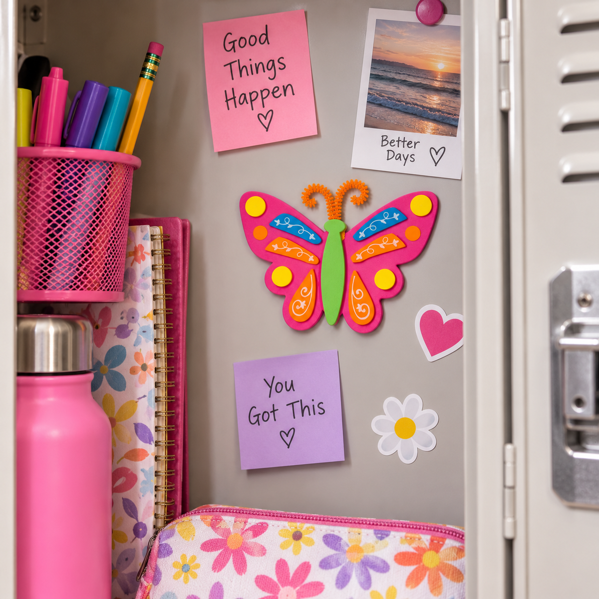 Foam Butterfly Magnet Craft (12 Pack)