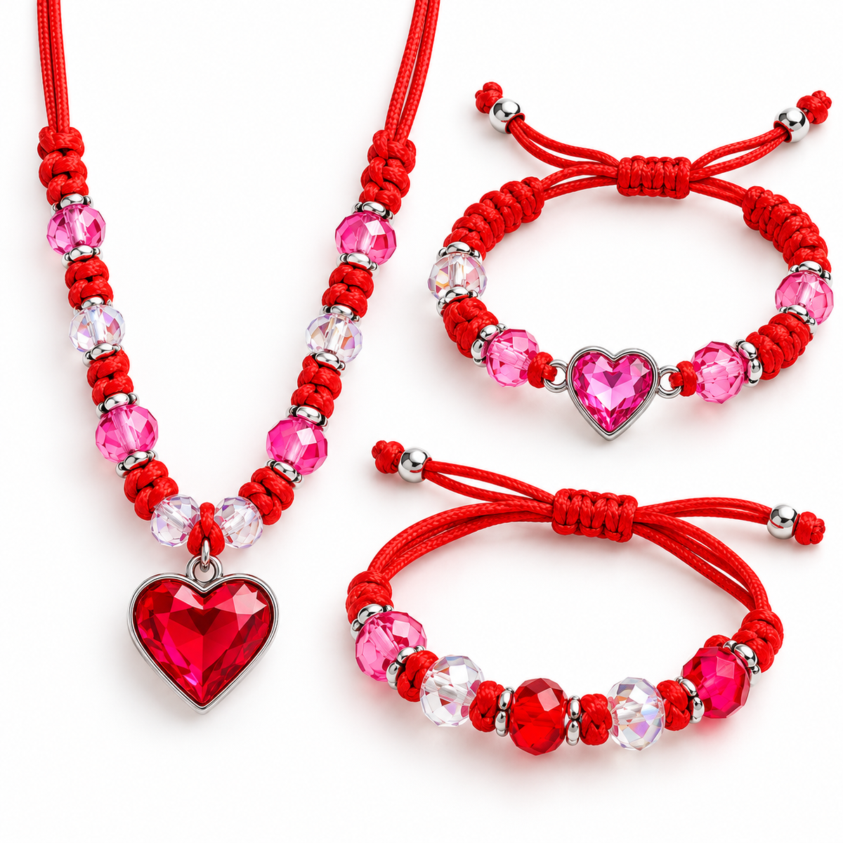 Satin Rattail - Red