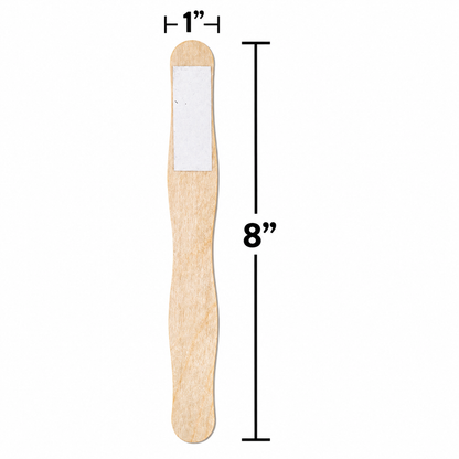 Self-Adhesive Wavy Craft Sticks (12 Pack)