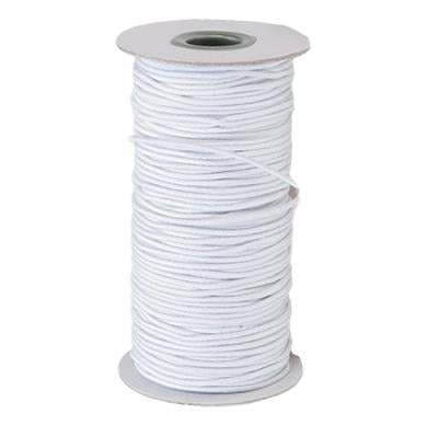 Elastic Cord - 2 mm - White