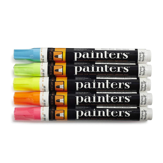 Painters Paint Marker Set - Neon - EconoCrafts