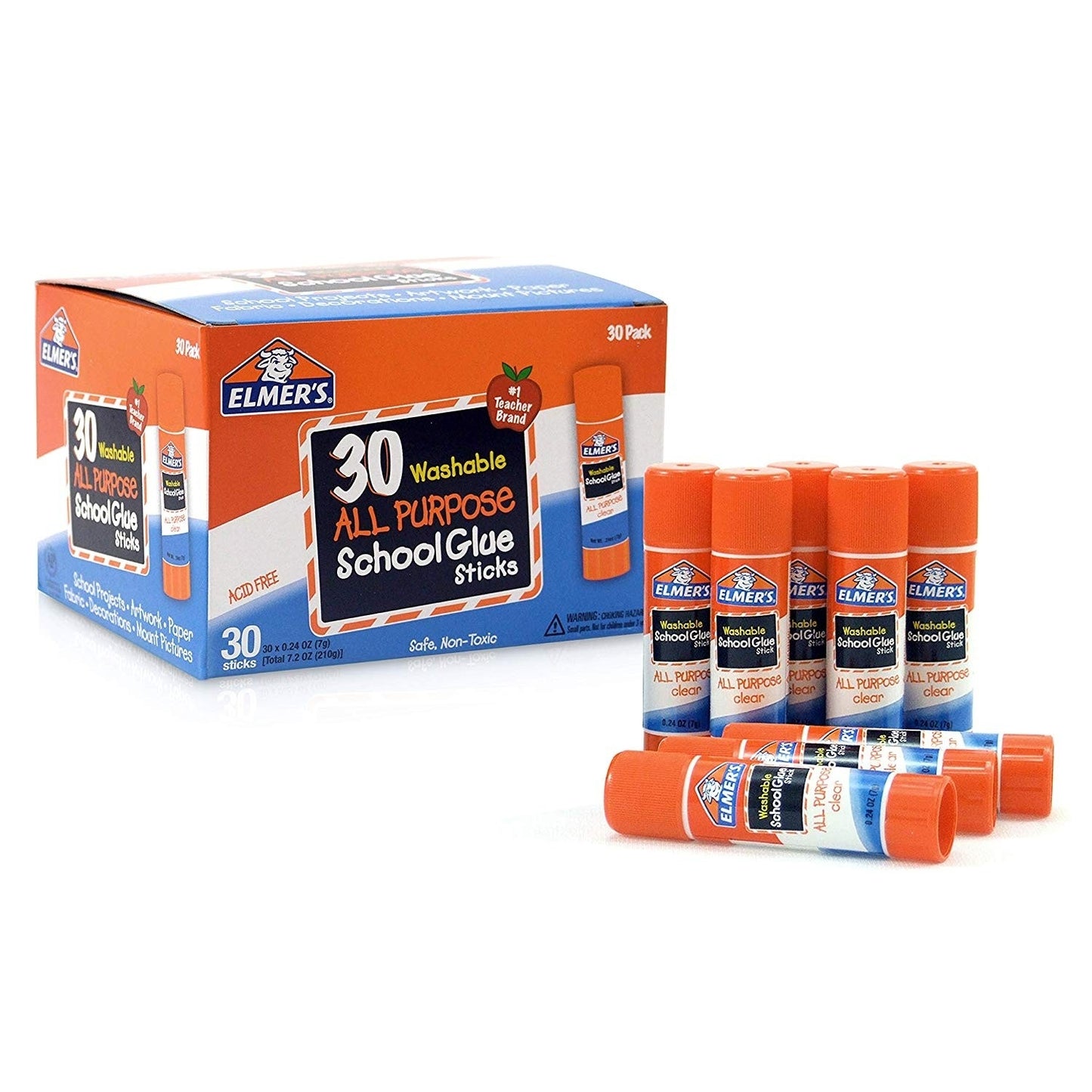 Elmer's Washable Glue Sticks - 30 Pack 