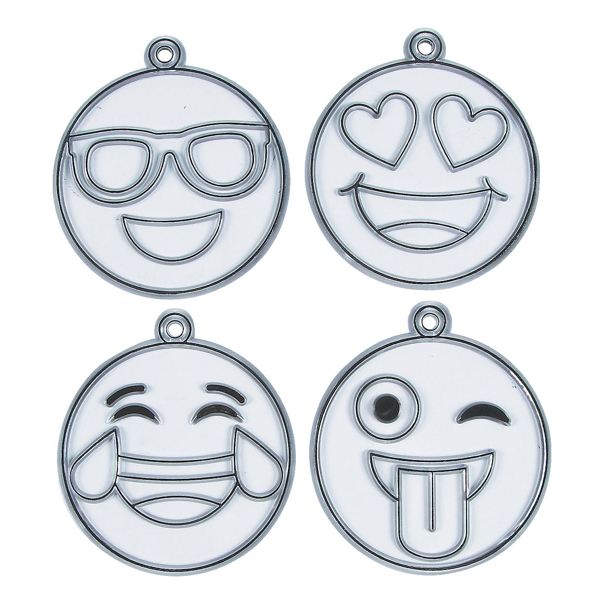 Emoji Suncatchers (24 Pack)