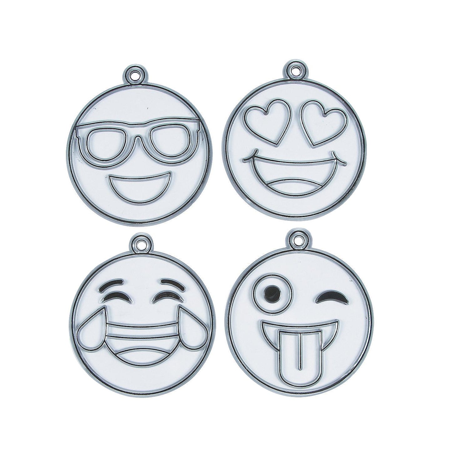 Emoji Suncatchers (24 Pack)