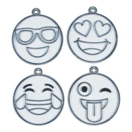 Emoji Suncatchers (24 Pack) - EconoCrafts