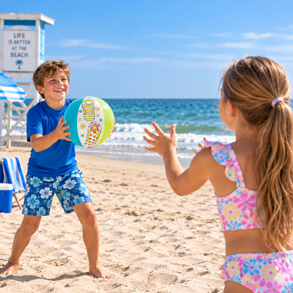 CYO Inflatable Flip-Flop Beach Balls (12 Pack)