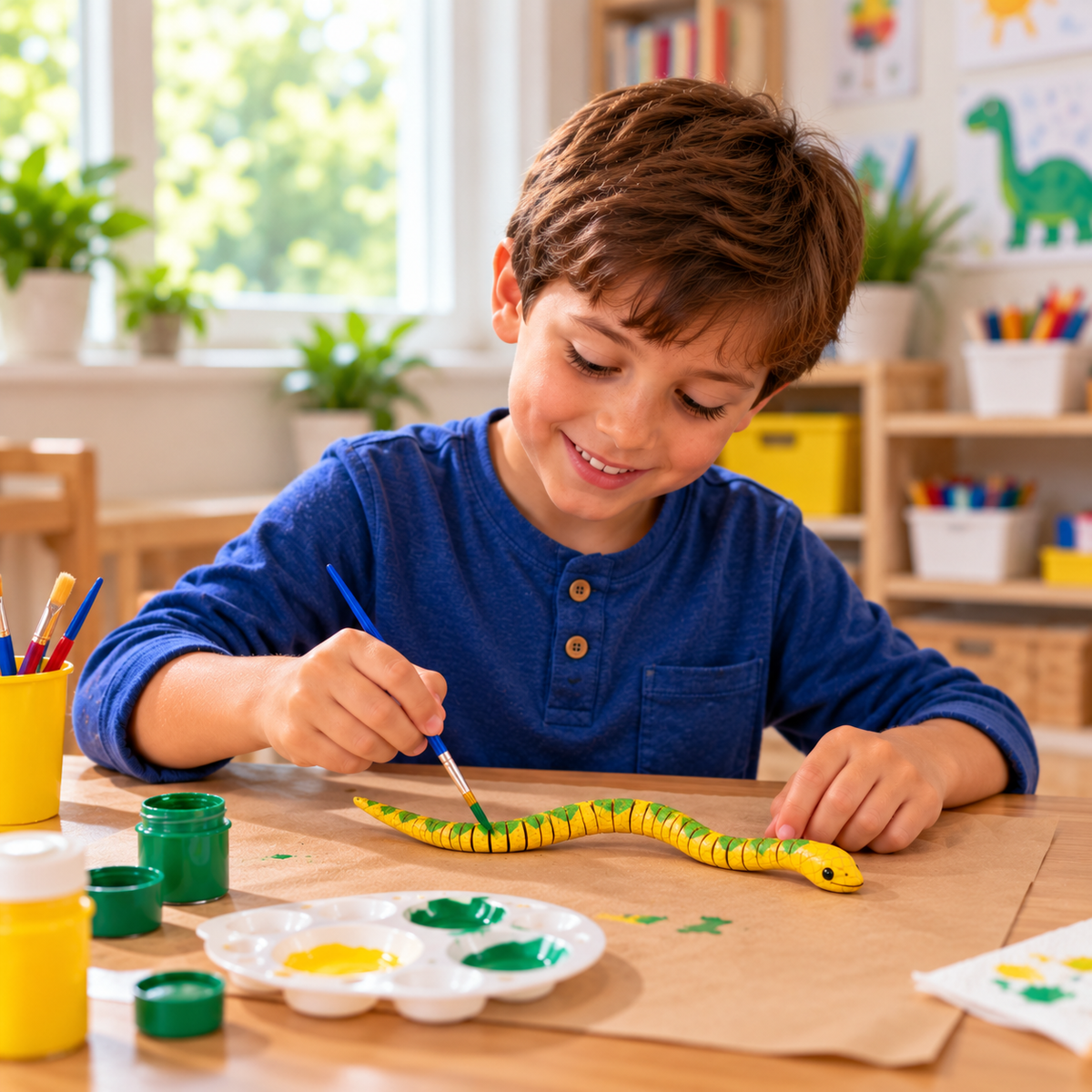 Flexible Wooden Snakes (12 Pack)