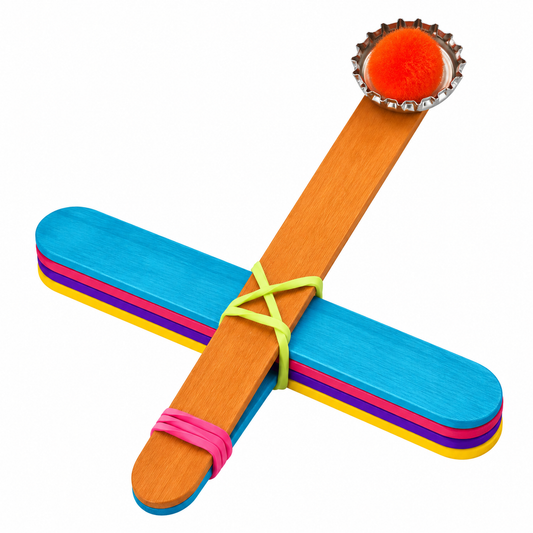 DIY Craft Sticks Catapults (12 Pack)