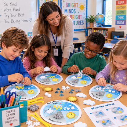 Weather Wheel Craft Kit (12 Pack)