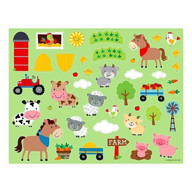 Farm Sticker Scenes (12 Pack) - EconoCrafts