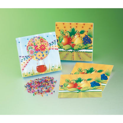 Beautiful Beaded Pictures (12 Pack) - EconoCrafts
