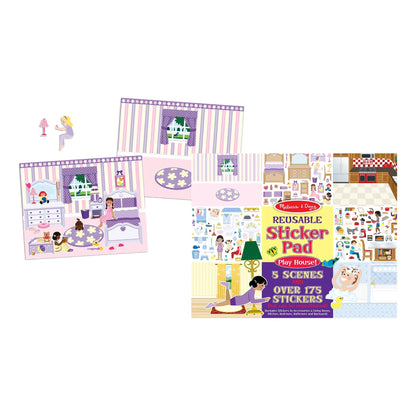 Reusable Sticker Pad - Play House