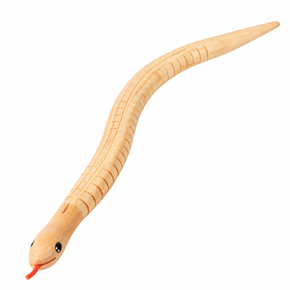 Flexible Wooden Snakes (12 Pack)