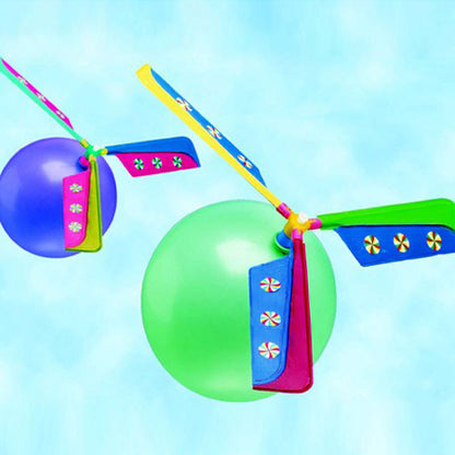 DIY Balloon Helicopters 