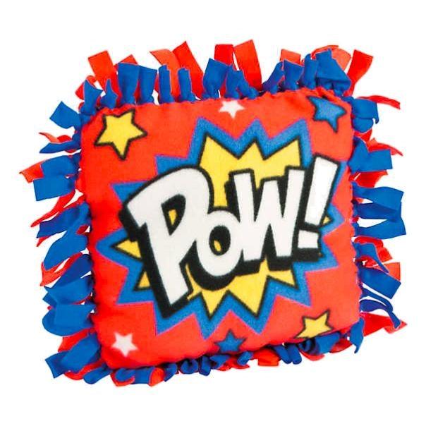 Fleece Superhero Tied Pillow Craft Kit (6 Pack) - EconoCrafts