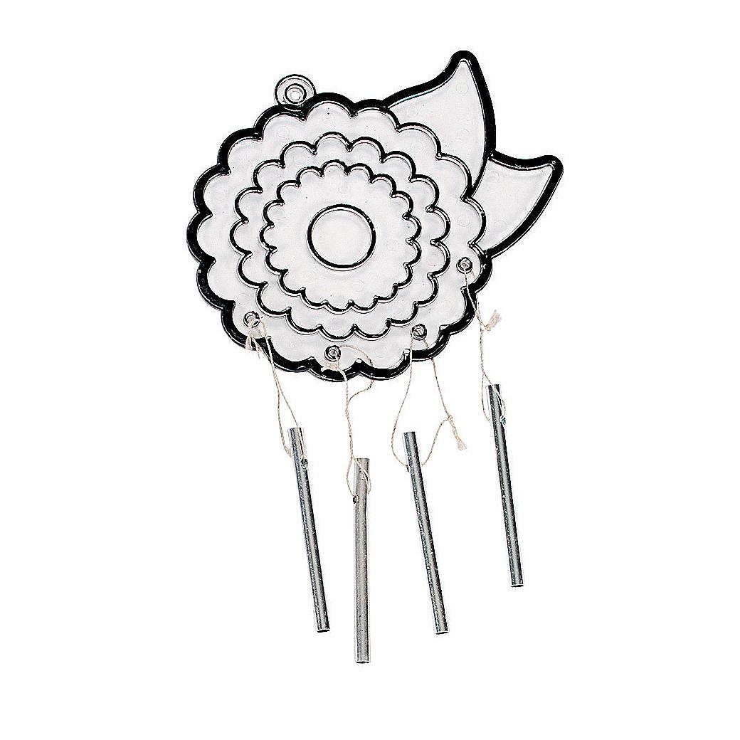 Flower Suncatcher Wind Chimes (12 Pack)