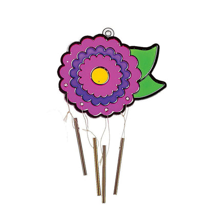 Flower Suncatcher Wind Chimes (12 Pack)