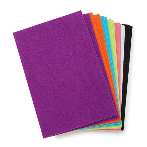 Sticky Back Stiff Felt Sheets (18 Pack) - EconoCrafts