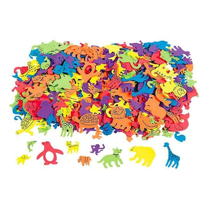 Foam Animal Stickers (500 Pack) - EconoCrafts