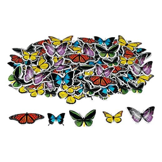 Foam Butterfly Stickers (500 Pack) - EconoCrafts