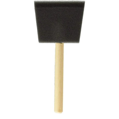 Foam Brushes, Assorted Sizes - 1" and 3" (12 Pack)