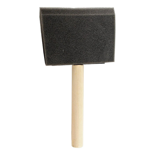 Foam Brushes - 4" (12 Pack) - EconoCrafts