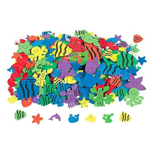 Foam Under the Sea Stickers (500 Pack) - EconoCrafts