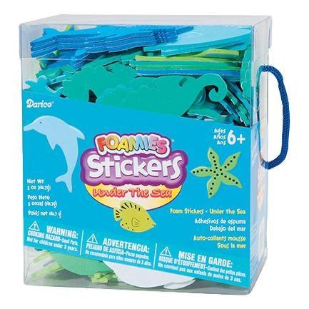 Foam Under the Sea Stickers (5 oz) - EconoCrafts