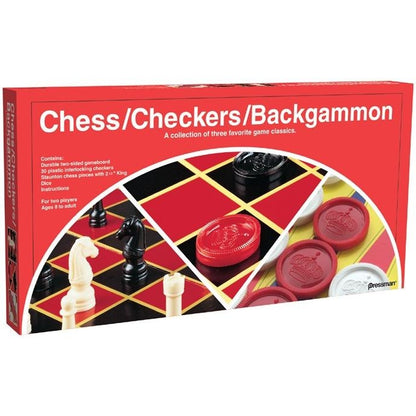 Chess / Checkers / Backgammon Set