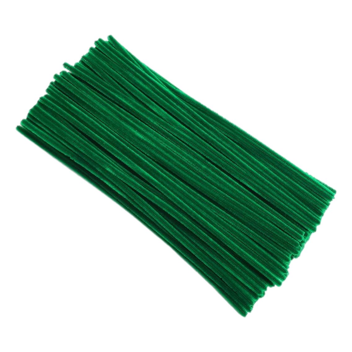 Pipe Cleaners - Green (100 Pack)