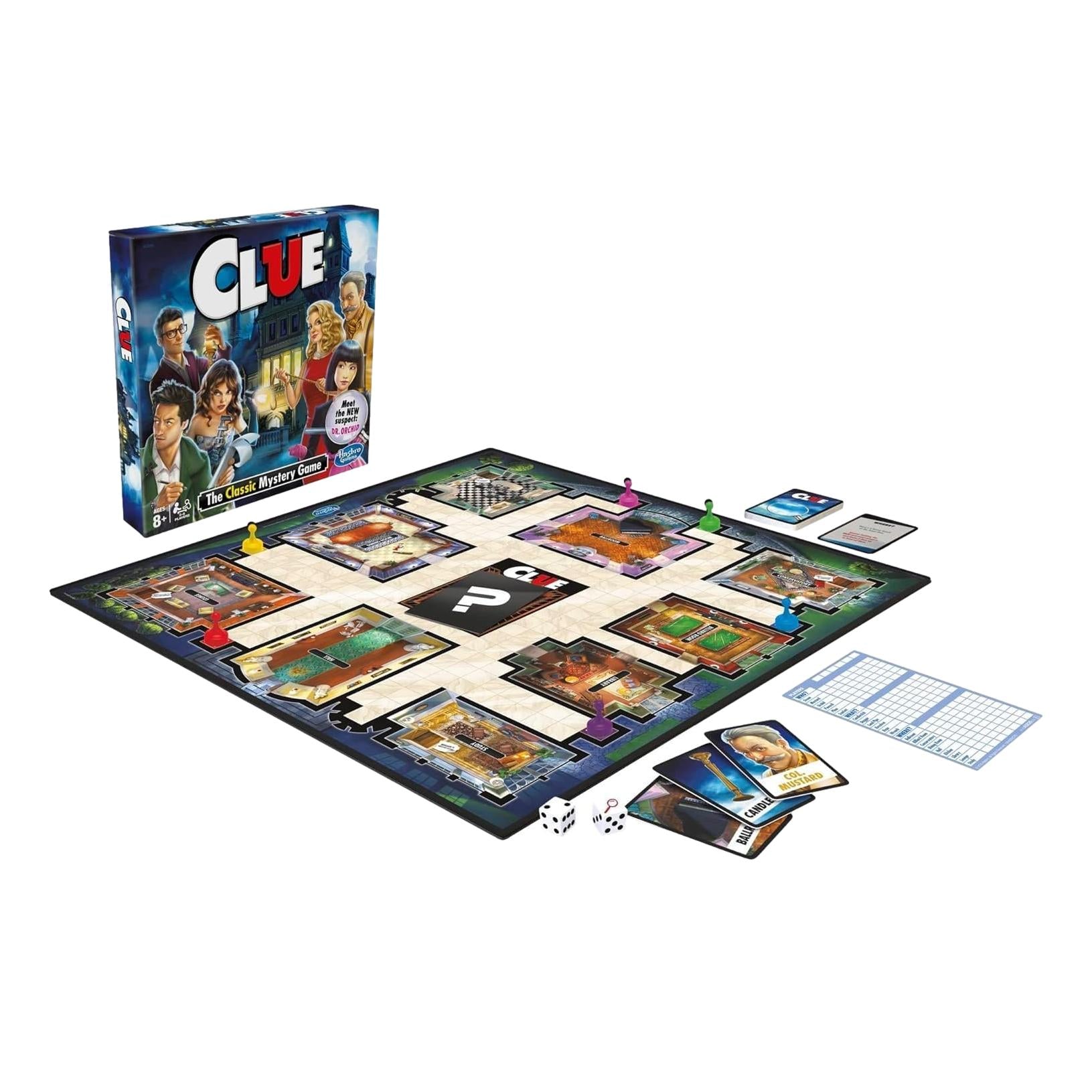 hasbro clue game