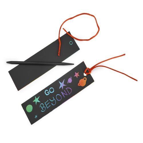 Scratch Art Bookmarks (24 Pack) - EconoCrafts