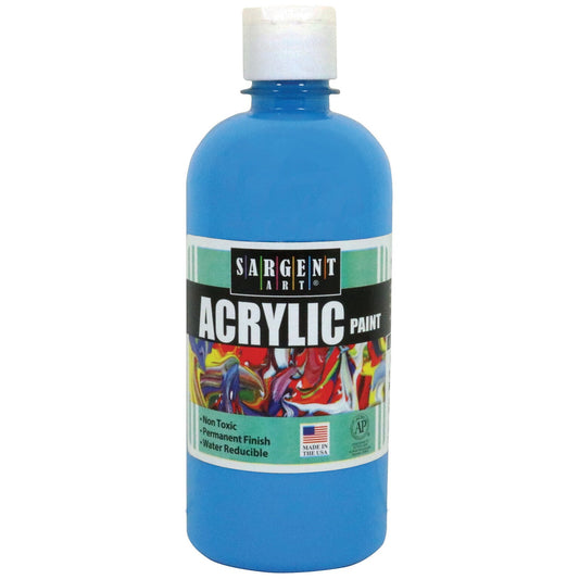 Sargent Art Acrylic Paint - Turquoise (16 fl oz)
