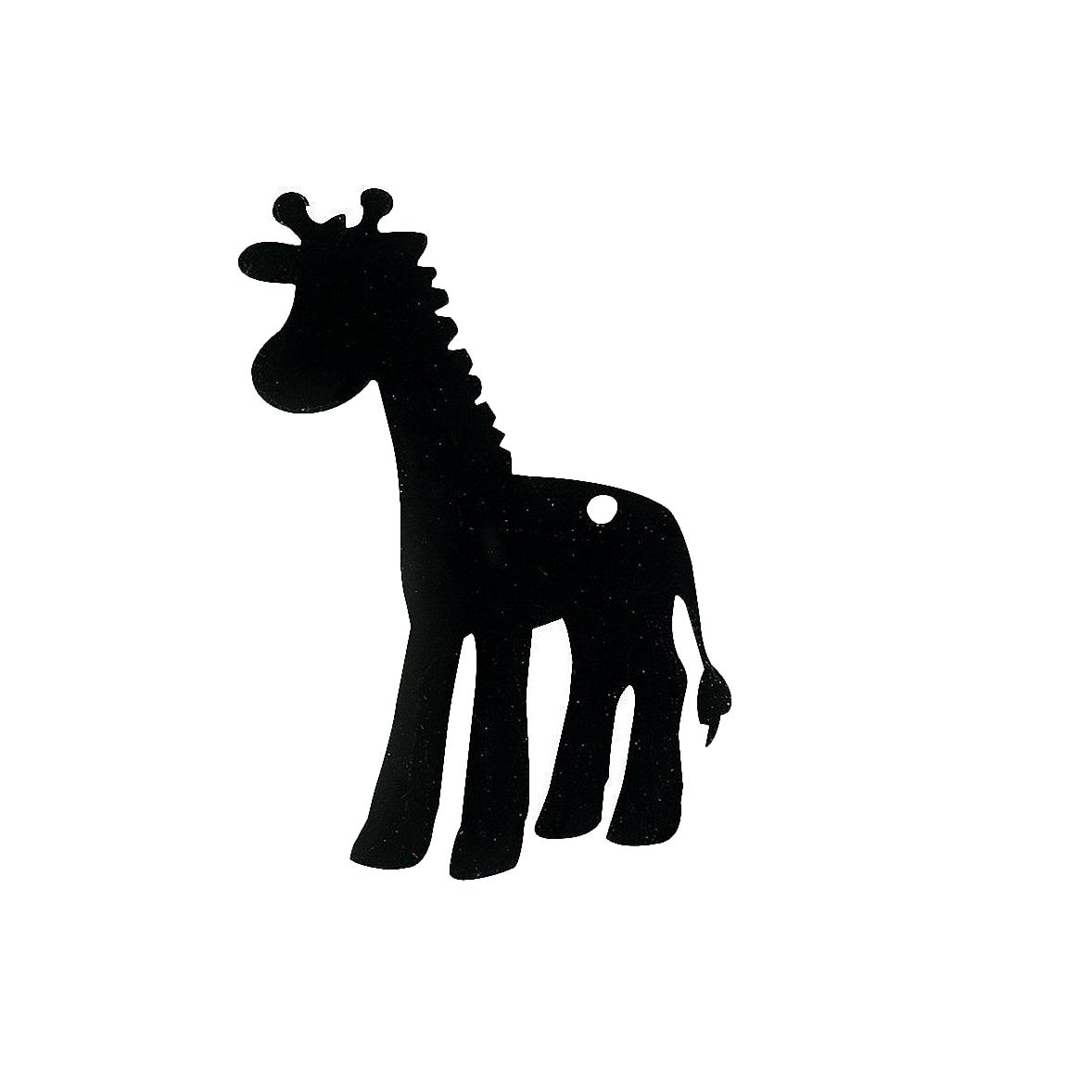 Scratch Art Safari Animals Ornaments (24 Pack)