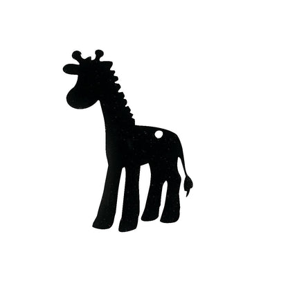 Scratch Art Safari Animals Ornaments (24 Pack)