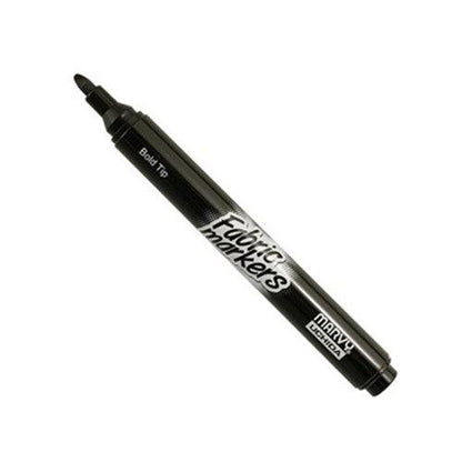 Marvy Fabric Markers - Broad Point- Black - EconoCrafts