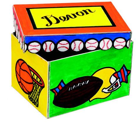 DIY Sports Memorabilia Boxes (12 Pack) - EconoCrafts