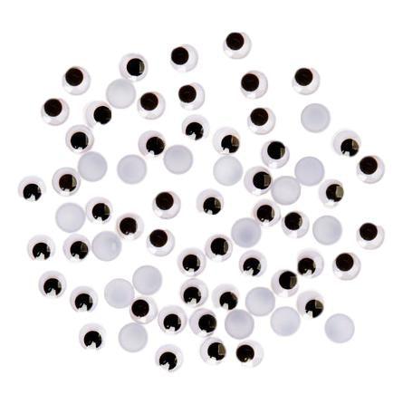 Googly Eyes - 5 mm (144 Pack) - EconoCrafts