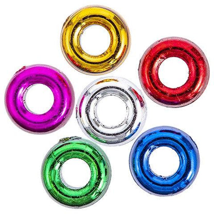 Metallic Pony Beads (1/2 lb) - EconoCrafts